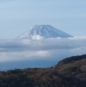 富士山綺麗雲