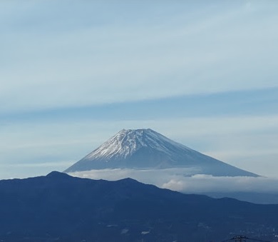 富士山雪綺麗